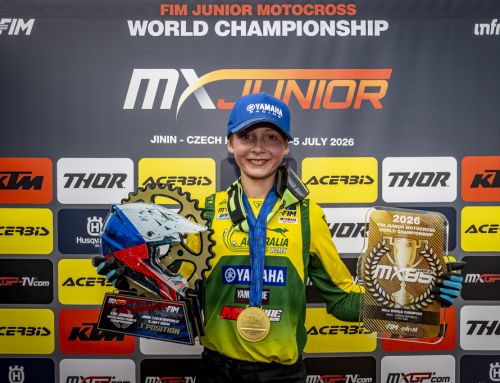 Blake Bohannon etches his name into world junior motocross history